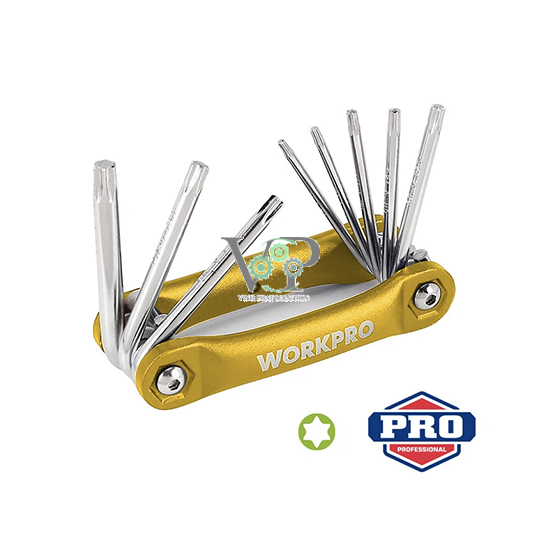 8PC FOLDING TORX KEY SET