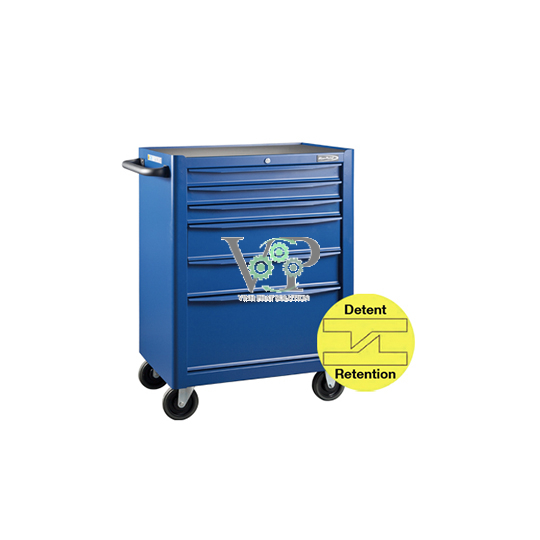 5 Drawers, L-Series Roll Cab, 26"